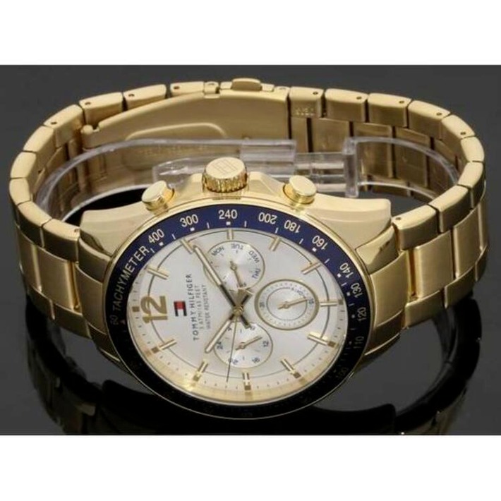 Tommy Hilfiger Homme Multi-Cadrans Quartz Montre avec Bracelet en Acier Inoxydable 1791121 – Image 4