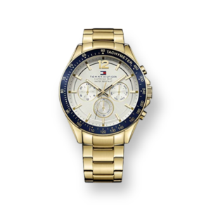 Tommy Hilfiger Homme Multi-Cadrans Quartz Montre avec Bracelet en Acier Inoxydable 1791121
