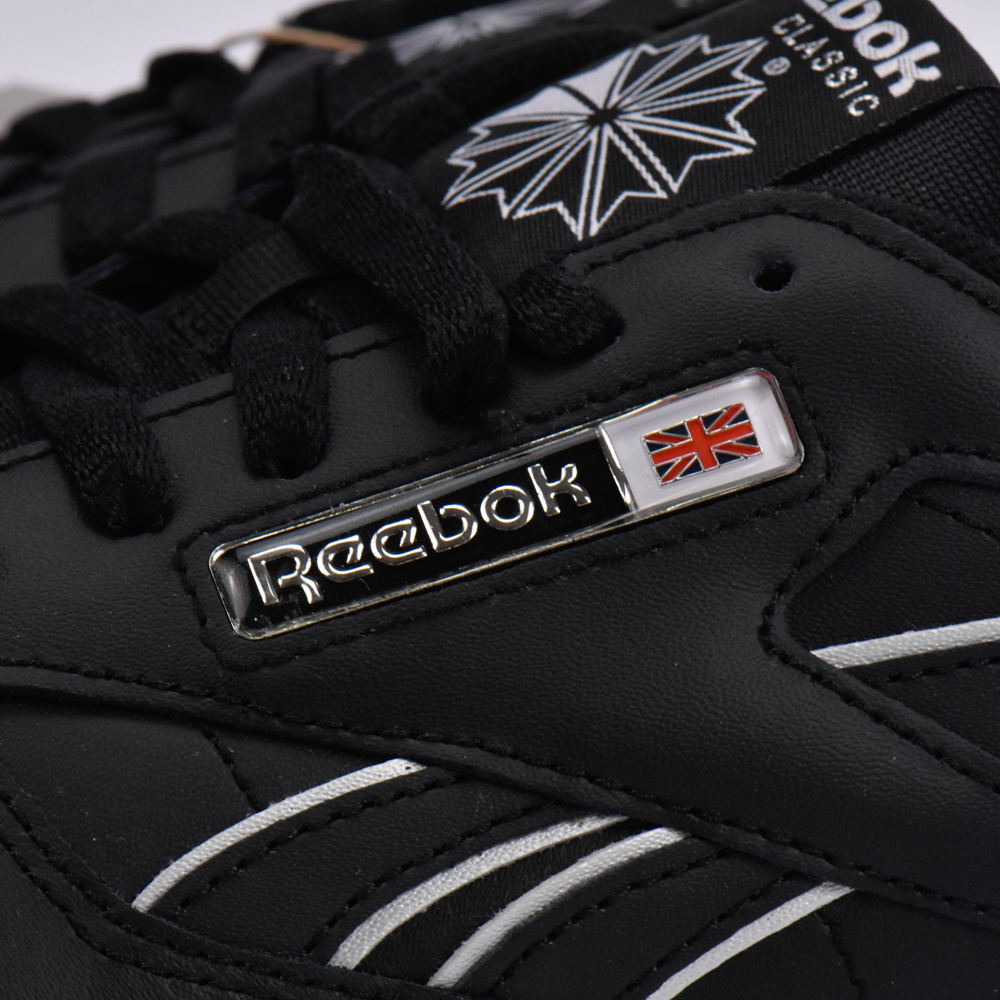 REEBOK CLASSIC LEATHER BLACK/BLACK/WHITE – Image 5