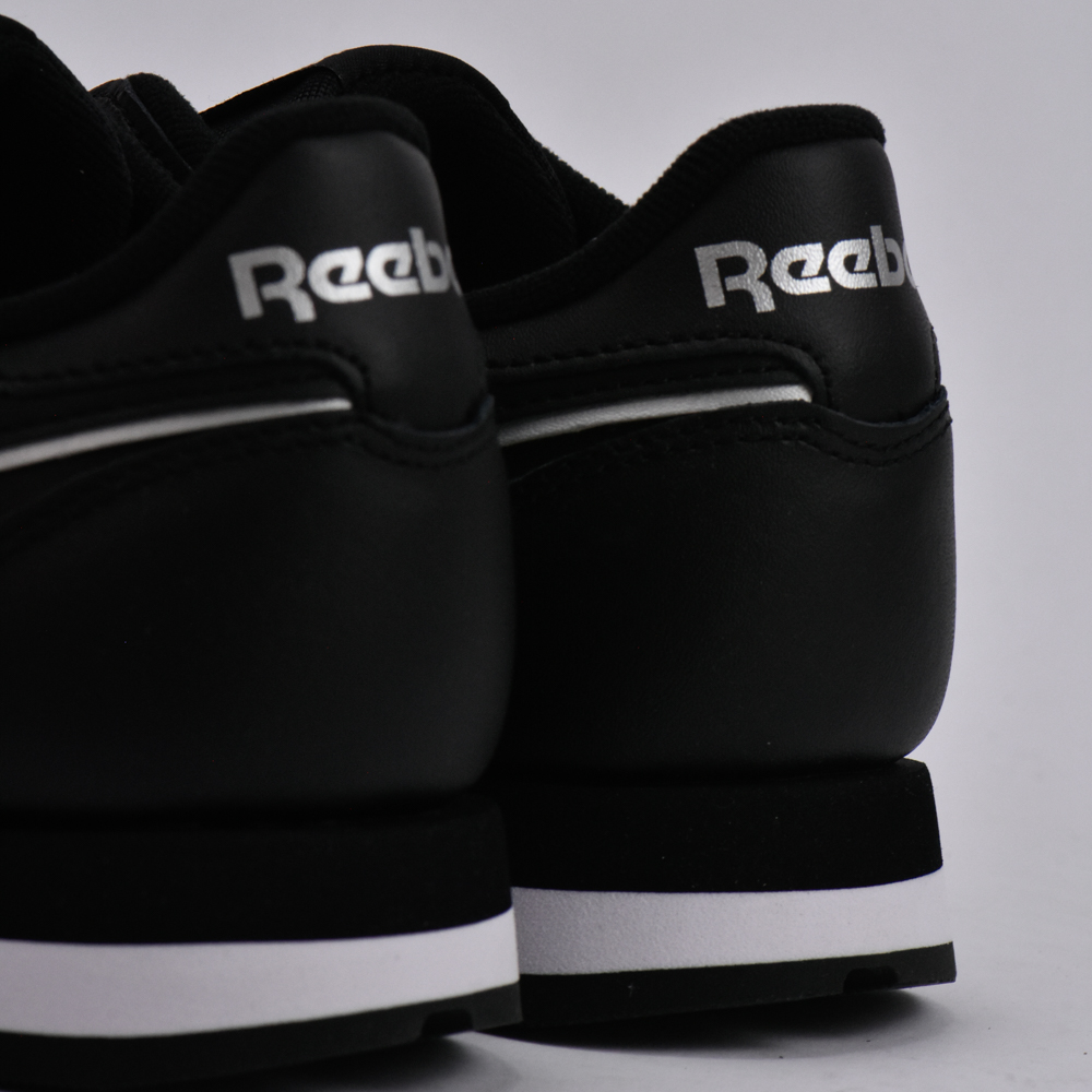 REEBOK CLASSIC LEATHER BLACK/BLACK/WHITE – Image 2