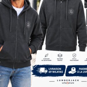 LUMBERJACK ZIP HOODIE