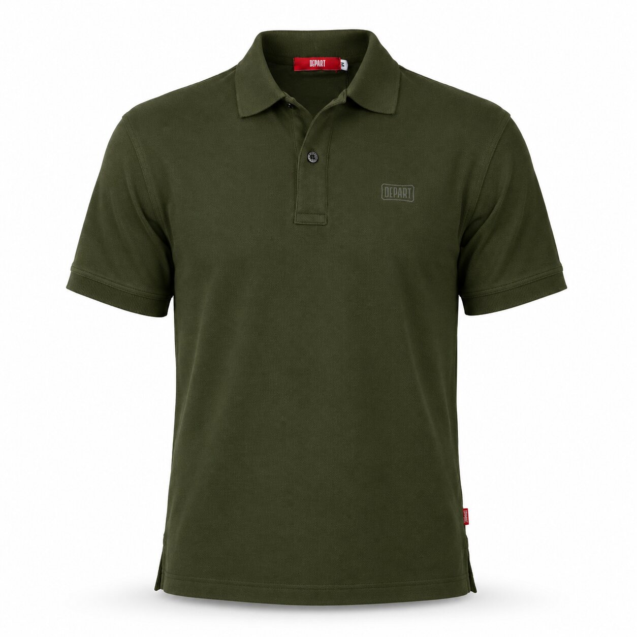 Départ T-shirt Homme Polo-Vert – Image 2