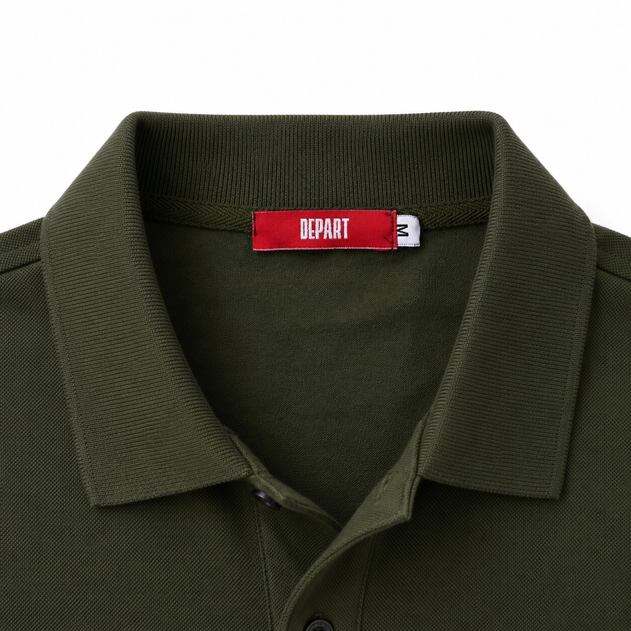 Départ T-shirt Homme Polo-Vert – Image 5